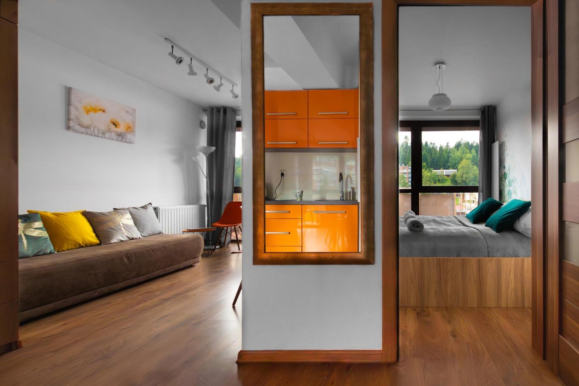 Aparthotel City Center Apartments Krynica Zdroj Dış mekan fotoğraf