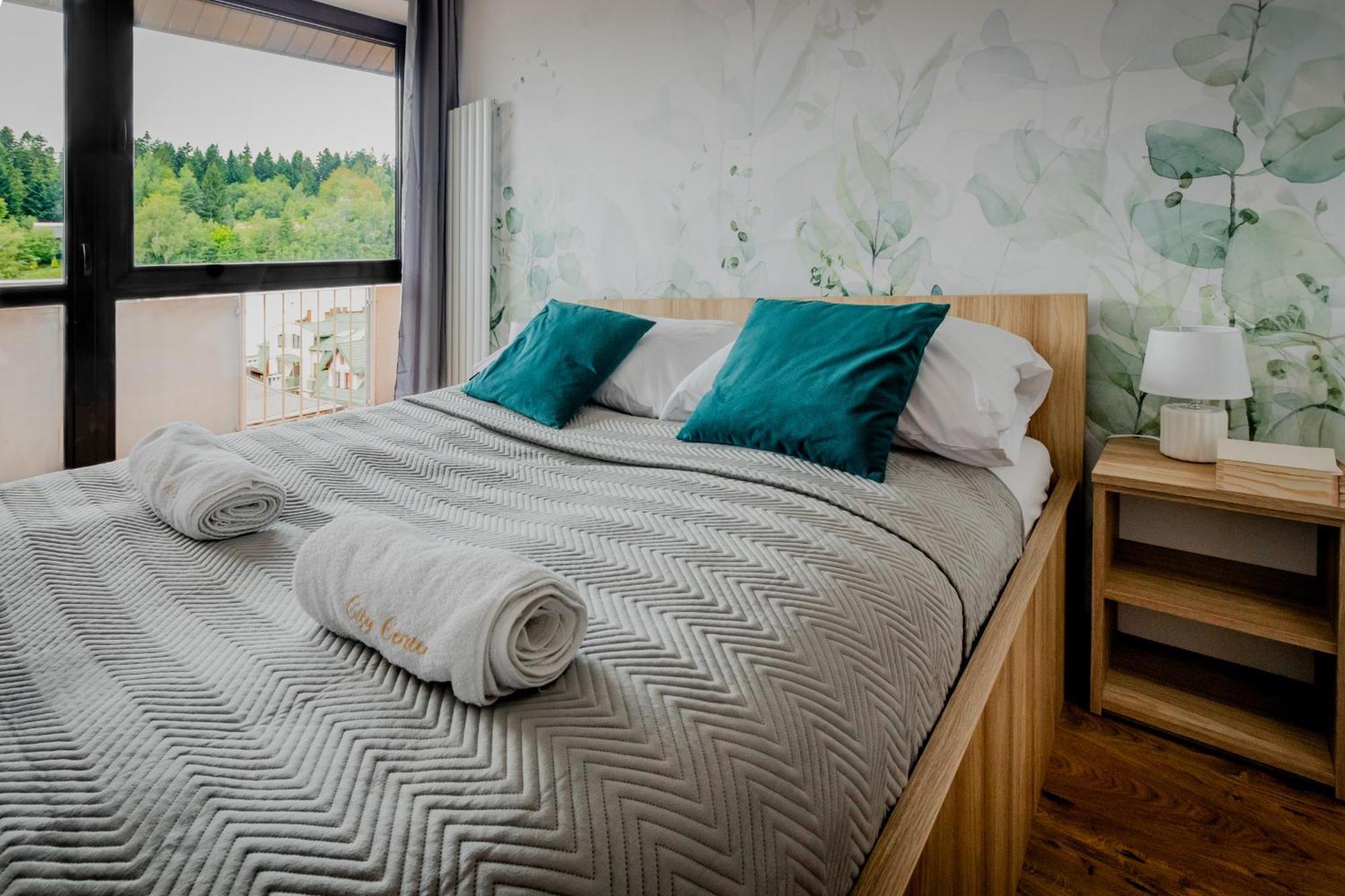 Aparthotel City Center Apartments Krynica Zdroj Dış mekan fotoğraf