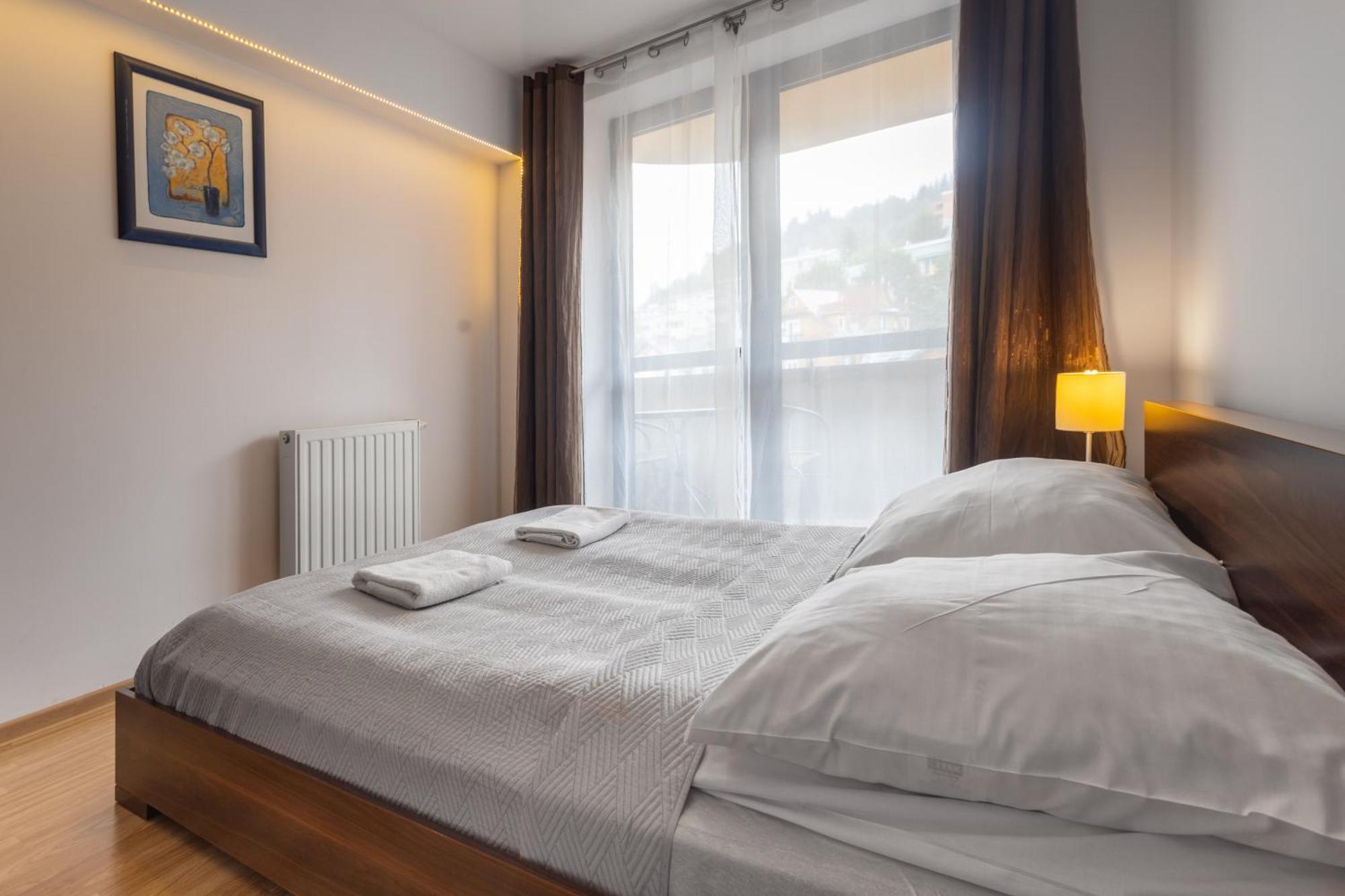 Aparthotel City Center Apartments Krynica Zdroj Dış mekan fotoğraf