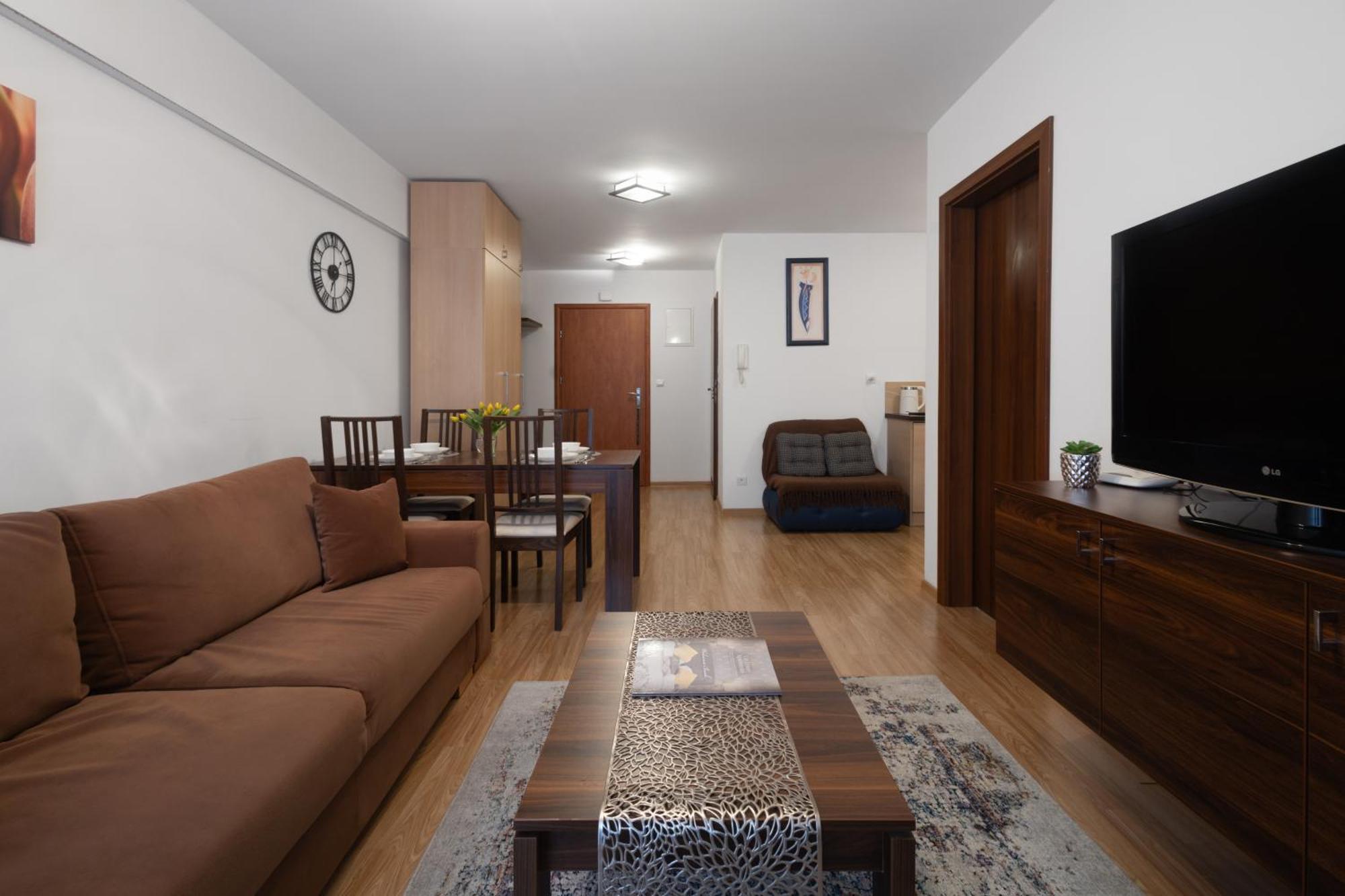 Aparthotel City Center Apartments Krynica Zdroj Dış mekan fotoğraf